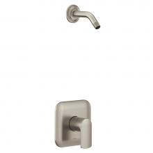 Moen UT2812NHBN - Rizon M-CORE 2-Series 1-Handle Shower Trim Kit in Brushed Nickel (Valve Sold Separately)