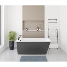 Maax 106426-000-019 - Elinor 6032 Bathtub Regular Thunder Grey