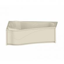 Maax 105728-R-000-004 - Murmur ASY 59.875 in. x 42.875 in. Drop-in Bathtub with Right Drain in Bone