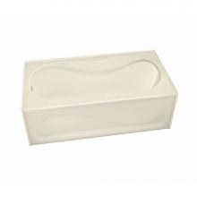 Maax 105822-R-000-004 - Cocoon IFS 59.75 in. x 30 in. Alcove Bathtub with Right Drain in Bone