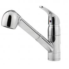 Pfister G133-10CC - G133-10CC - Chrome - Single Handle Pull-Out Kitchen Faucet