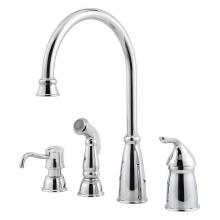 Pfister GT26-4CBC - GT26-4CBC - Chrome - Single Handle Kitchen Faucet