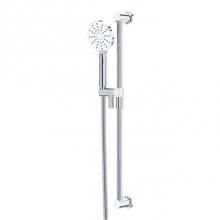 Riobel 4664C-WS - Handshower Set With 31'' Slide Bar and 4-Function Handshower