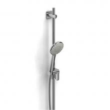 Riobel 4823C-WS - Handshower Set With 36'' Slide Bar and 4-Function Handshower