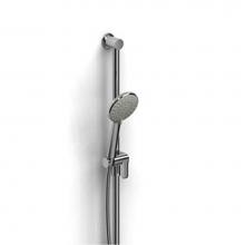 Riobel 5063C-WS - Handshower Set With 31'' Slide Bar and 4-Function Handshower