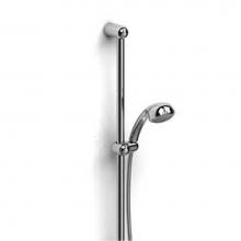 Riobel 6006C - Handshower Set With 32'' Slide Bar and 3-Function Handshower