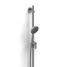 Riobel 7007C - Handshower Set With 35'' Slide Bar and 3-Function Handshower