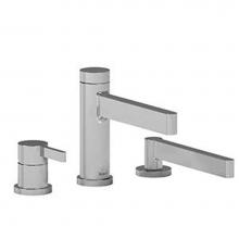 Riobel TPX10BG - 3-piece deck-mount tub filler with Handshower trim