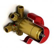 Riobel R45 - 1/2'' Therm & Pressure Balance Rough-in Valve With up to 5 Functions