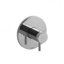 Riobel TRUTM44KNC - Riu™ 1/2'' Therm & Pressure Balance Trim With 2 Functions