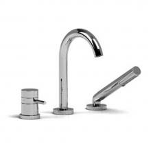 Riobel RU19C - Riu™ 3-Hole Deck Mount Tub Filler