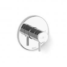 Riobel RUTM44C-SPEX - 2-way no share Type T/P (thermostatic/pressure balance) coaxial complete valve PEX