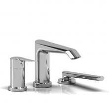 Riobel VY16C - 3-piece Type P (pressure balance) deck-mount tub filler with handshower