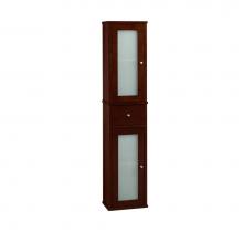 Ronbow 687156-H01 - 55'' Tall Cole Bathroom Wall Cabinet in Dark Cherry