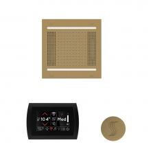 Thermasol WH14STPSR-SB - The wellness Hydrovive14 Steam Package with SignaTouch Round