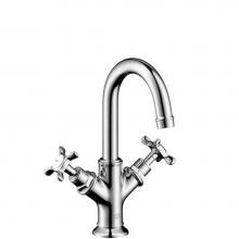 Axor 16505001 - AXOR Montreux 2-Handle Faucet 160 with Pop-Up Drain, 1.2 GPM in Chrome