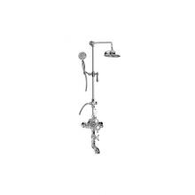 Graff CD4.12-LM34S-WT - Adley Exposed Thermostatic Tub and Shower System - w/Metal Handshower Handle