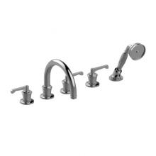 Graff G-11653-R4PC-LM60B-PC - Vignola Roman Tub Set