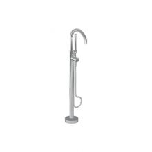 Graff G-1752-LM3F-PC/BK-T - M.E. Floor-Mounted Exposed Tub Filler (Trim)