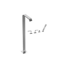 Graff G-2354-LM40B-BNi - Immersion Floor-Mounted Tub Filler