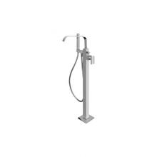 Graff G-2357-LM31N-BNi-T - Immersion Floor-Mounted Exposed Tub Filler (Trim)