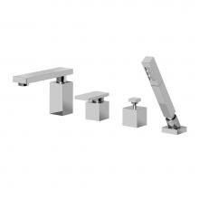 Graff G-3751-LM31-PC - Solar Roman Tub Set