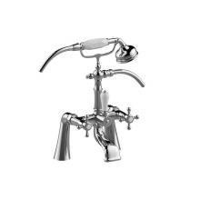 Graff G-3890-C2-MBK - Adley Exposed Deck-Mounted Tub Filler w/Handshower Set