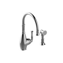 Graff G-4806-PC - Kitchen Faucet with Side Spray