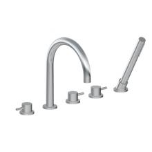 Graff G-6153-LM41B-PC/BK - M.E. Roman Tub Set