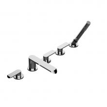 Graff G-6651-LM45B-SN - Phase Roman Tub Set w/handshower (Rough and Trim)