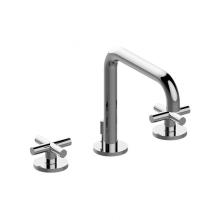 Graff G-6711-C17B-PC/MBK - Terra Widespread Lavatory Faucet w/Cross Handle