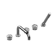 Graff G-6751-C19B-VBB - Harley Roman Tub Set w/Handshower (Rough and Trim)