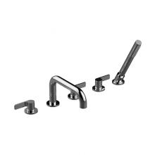 Graff G-6751-LM46B-PC/MBK - Terra Roman Tub Set w/Handshower (Rough and Trim)