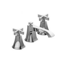 Graff G-6810-C15B-SN - Finezza UNO Widespread Lavatory Faucet w/Cross Handle