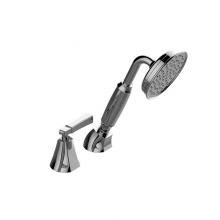 Graff G-6856-LM47B-SN-T - Finezza DUE Deck-Mounted Handshower & Diverter Set w/Lever Handle (Trim)