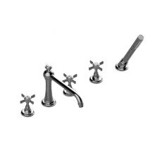 Graff G-6951-C16B-SN - Camden Roman Tub Set w/Handshower w/Cross Handle (Rough and Trim)