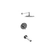 Graff G-7282-C17B-PC - Contemporary Pressure Balancing Shower Set (Rough & Trim)