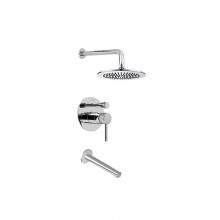 Graff G-7282-LM37S-PC - Contemporary Pressure Balancing Shower Set (Rough & Trim)