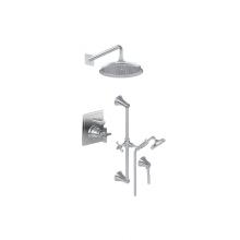 Graff G-7287-C15S-PC - Contemporary Pressure Balancing Shower Set (Rough & Trim)