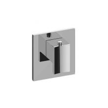 Graff G-8043-LM36E-PC-T - Sade/Targa Square M-Series Thermostatic Valve Trim Plate with Handle