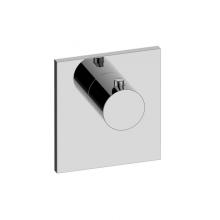 Graff G-8043-RH-VBB-T - M.E. Square M-Series Thermostatic Valve Trim Plate with Handle