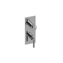 Graff G-8048-LM57C19-SN-T - Harley Square M-Series Valve Trim with Two Handles