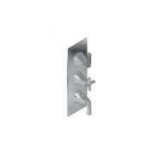 Graff G-8078-2L1C-UB-T - M-Series Finezza UNO 3-Hole Trim Plate w/Finezza Handles (Vertical Installation)