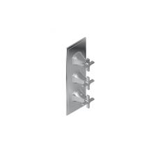 Graff G-8078-C15E0-UB-T - M-Series Finezza UNO 3-Hole Trim Plate w/Cross Handles (Vertical Installation)