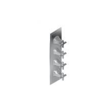 Graff G-8079-C15E0-UB-T - M-Series Finezza UNO 4-Hole Trim Plate w/Cross Handles (Vertical Installation)