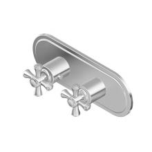 Graff G-8086H-C16E0-BK-T - Camden Traditional M-Series Valve Trim with Two Handles (Horizontal Orientation)