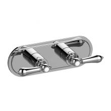 Graff G-8086H-LM34E0-WT-T - Adley Traditional M-Series Valve Trim with Two Handles (Horizontal Orientation)