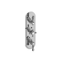 Graff G-8087-ALM15C2-BK-T - Adley Traditional M-Series Valve Trim with Three Handles