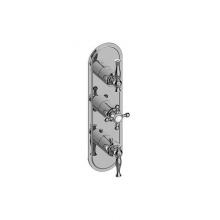 Graff G-8087-ALM22C2-PC-T - Lauren Traditional M-Series Valve Trim with Three Handles