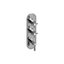 Graff G-8087-LM15C2-BK-T - Adley Traditional M-Series Valve Trim with Three Handles